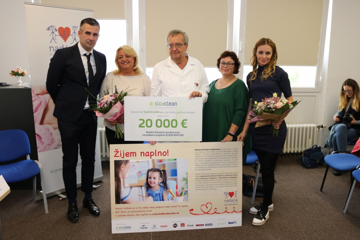 Zijem naplno - Nadácia Detského kardiocentra odštartovala druhý ročník edukácie detí s chorým srdcom formou odborných asistentov