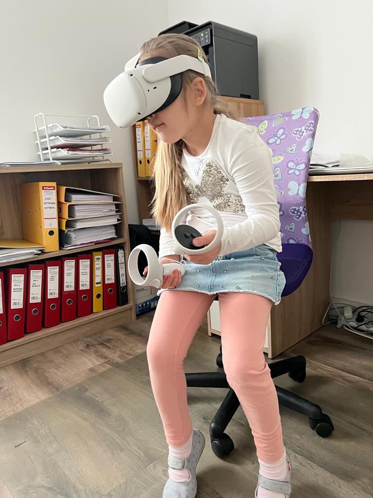 Virtuálne okuliare používané v rámci projektu Žijem naplno 3